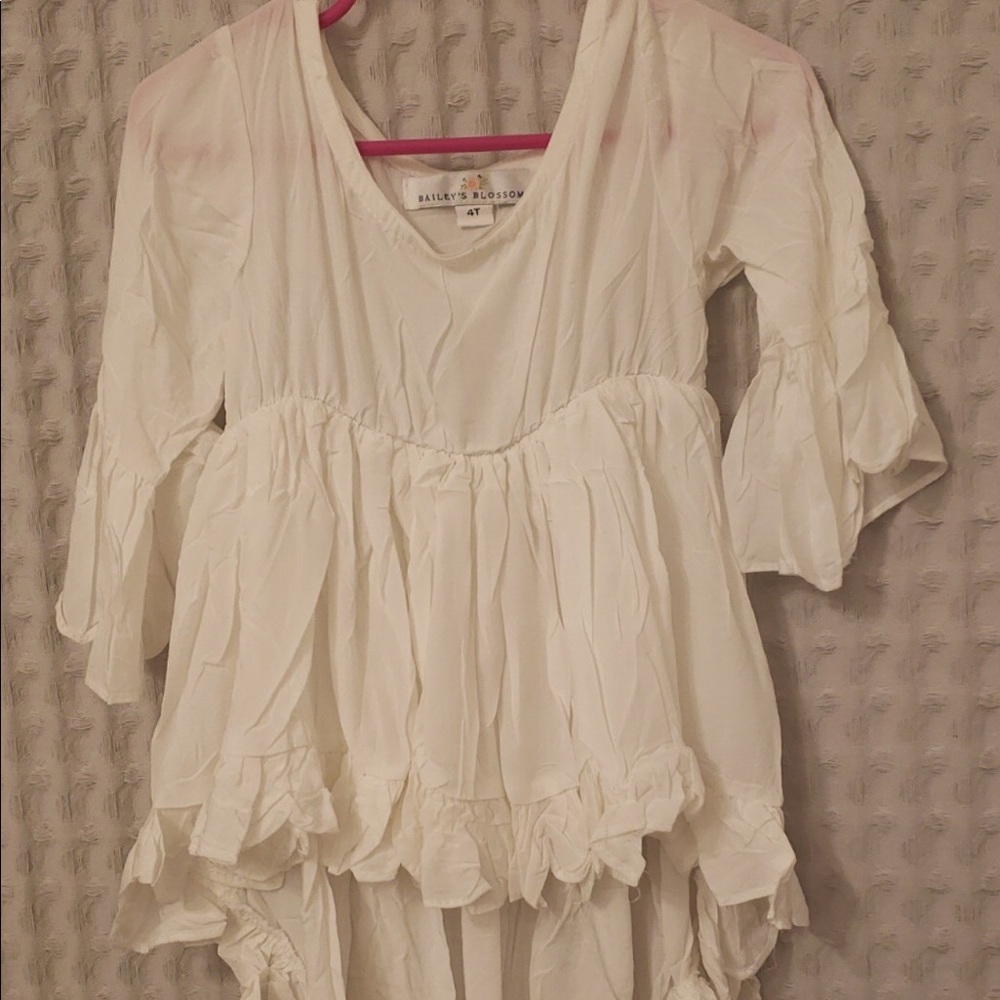 BNWOT Baileys Blossoms Boho High Low Girls Tunic
